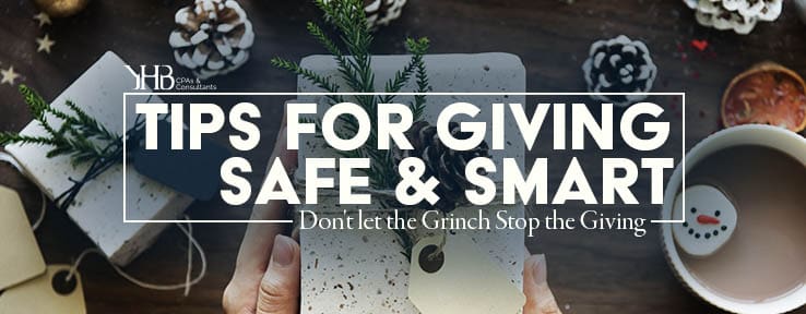 Tips for Giving Safe & Smart