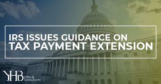 tax payment extension