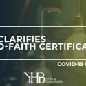 SBA Clarifies Good-Faith Certification