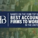 YHB Makes 2020 Best Accounting Firms to Work for List