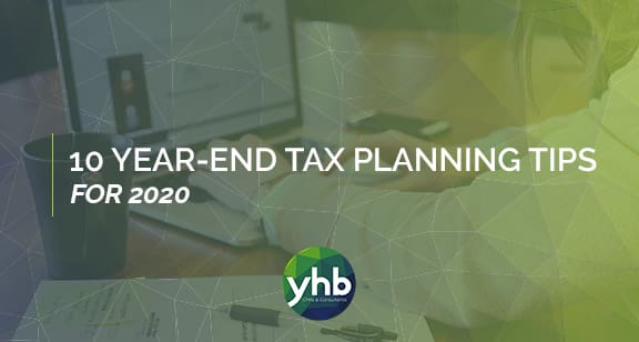10 Year-End Tax Planning Tips for 2020