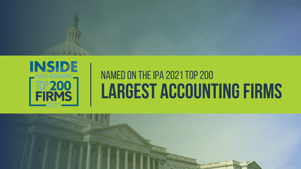 YHB NAMED IN THE 2021 TOP 200 LARGEST ACCOUNTING FIRMS - YHB CPAs ...